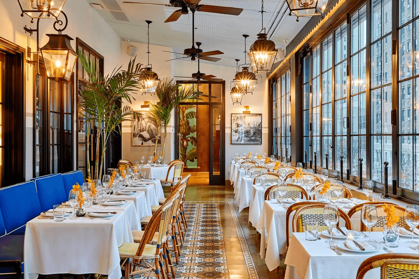 Le Colonial restaurant interior